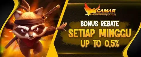 Bonus Rebate Slot Mingguan 0.5% promotion