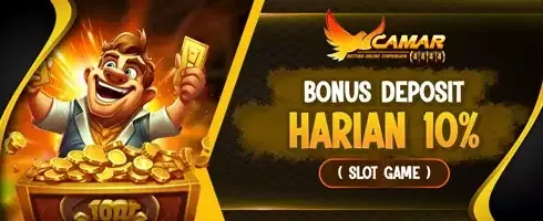 Bonus Deposit Harian 10% Spesial promotion